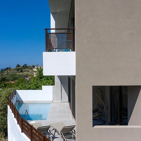 O-Cyanea Villa With Heated Pool Kournas Экстерьер фото