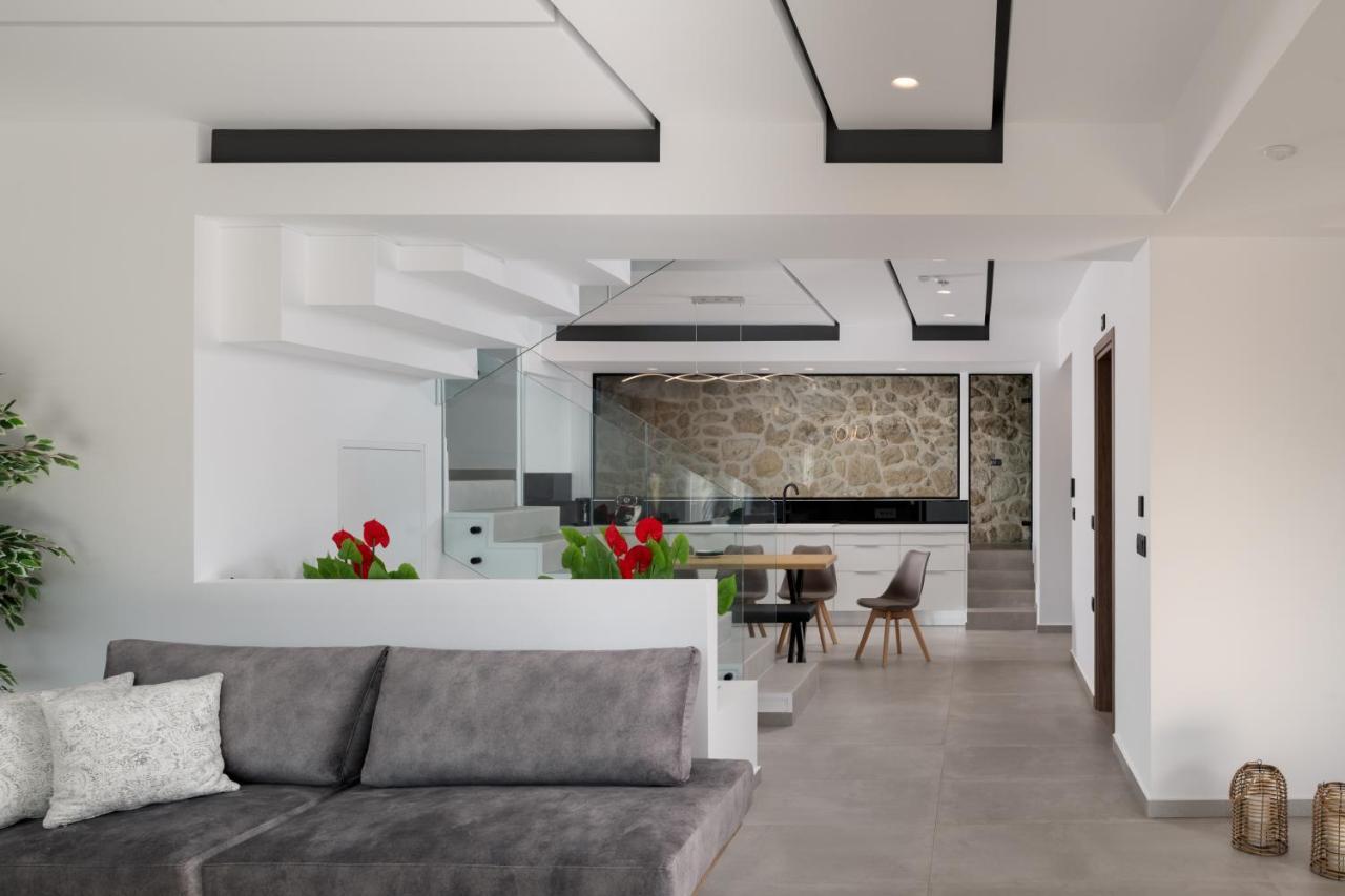 O-Cyanea Villa With Heated Pool Kournas Экстерьер фото