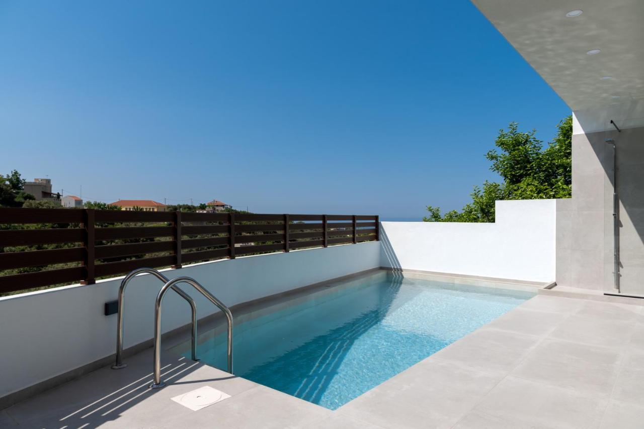 O-Cyanea Villa With Heated Pool Kournas Экстерьер фото