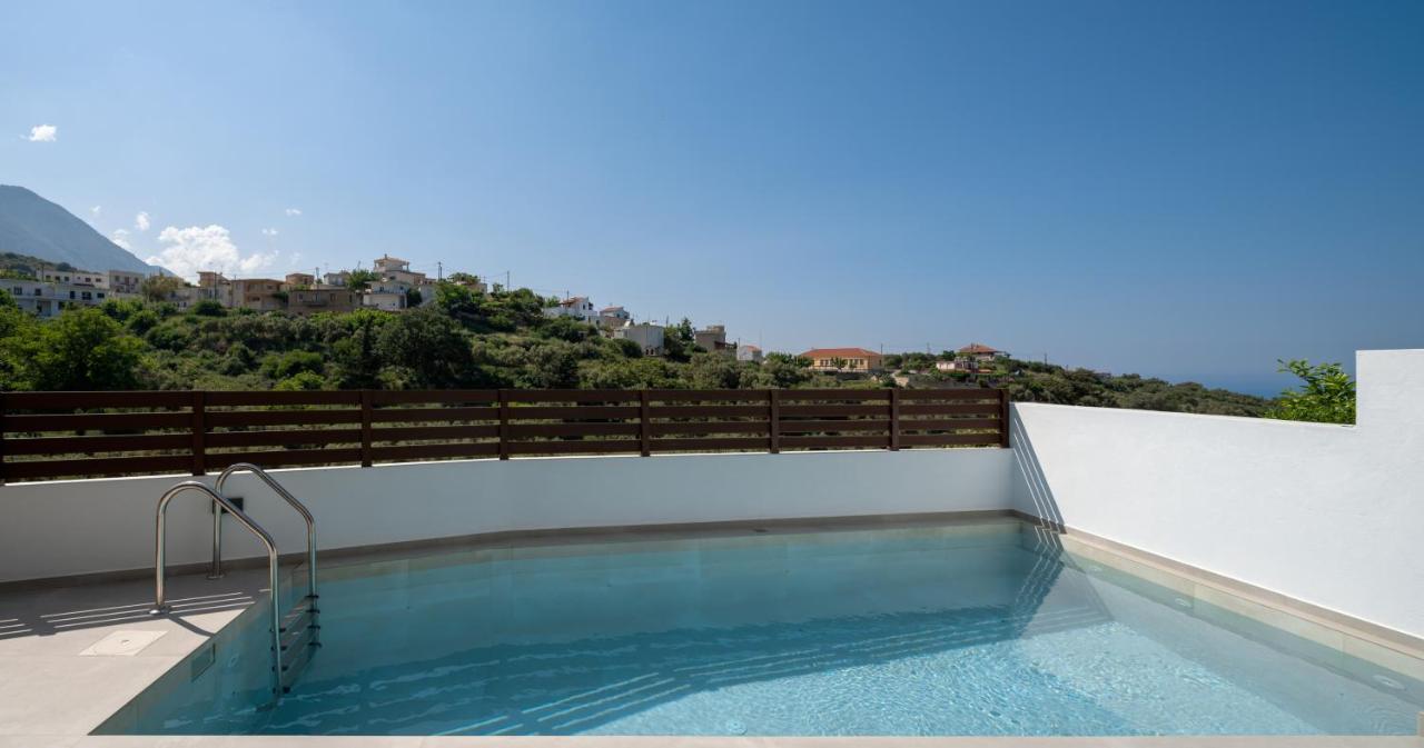 O-Cyanea Villa With Heated Pool Kournas Экстерьер фото