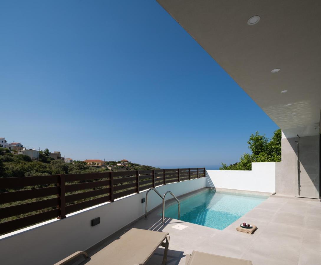 O-Cyanea Villa With Heated Pool Kournas Экстерьер фото