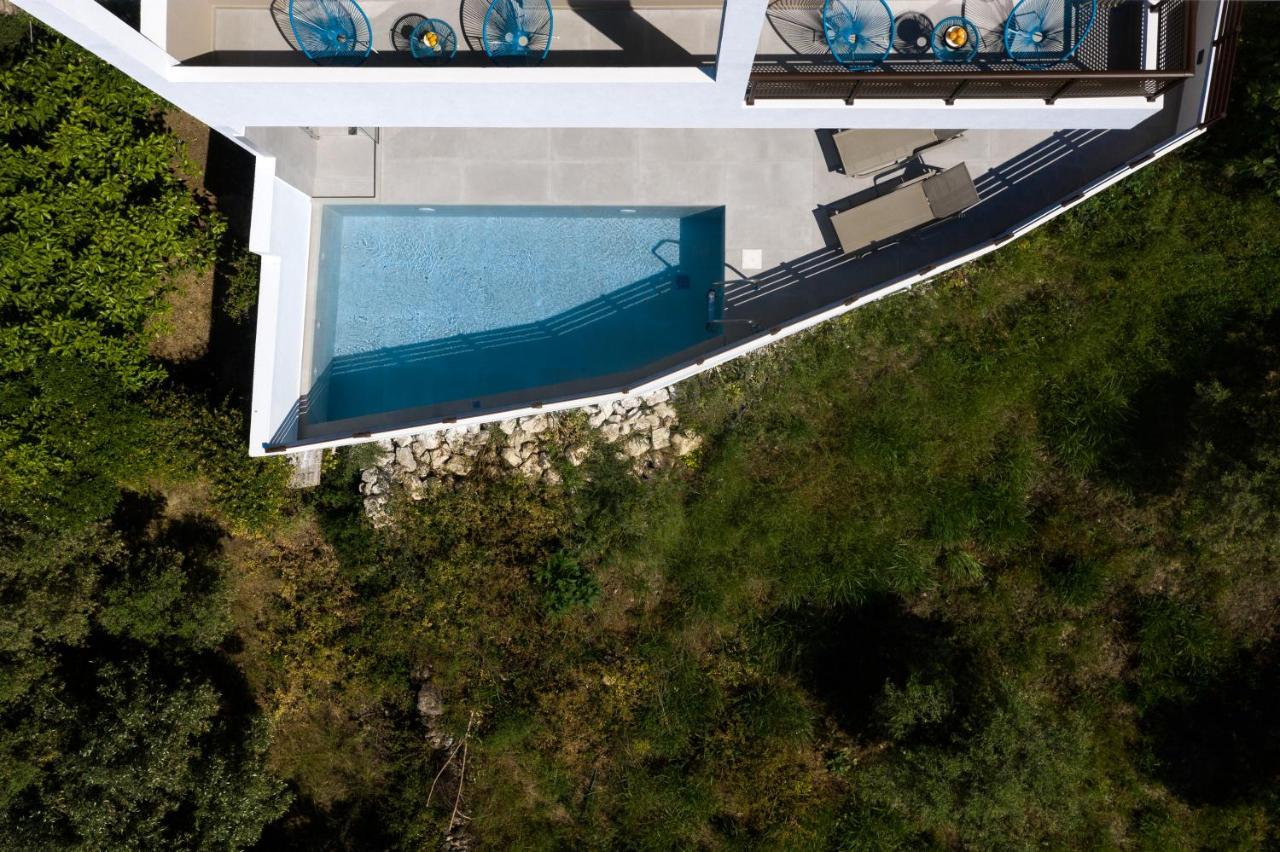 O-Cyanea Villa With Heated Pool Kournas Экстерьер фото