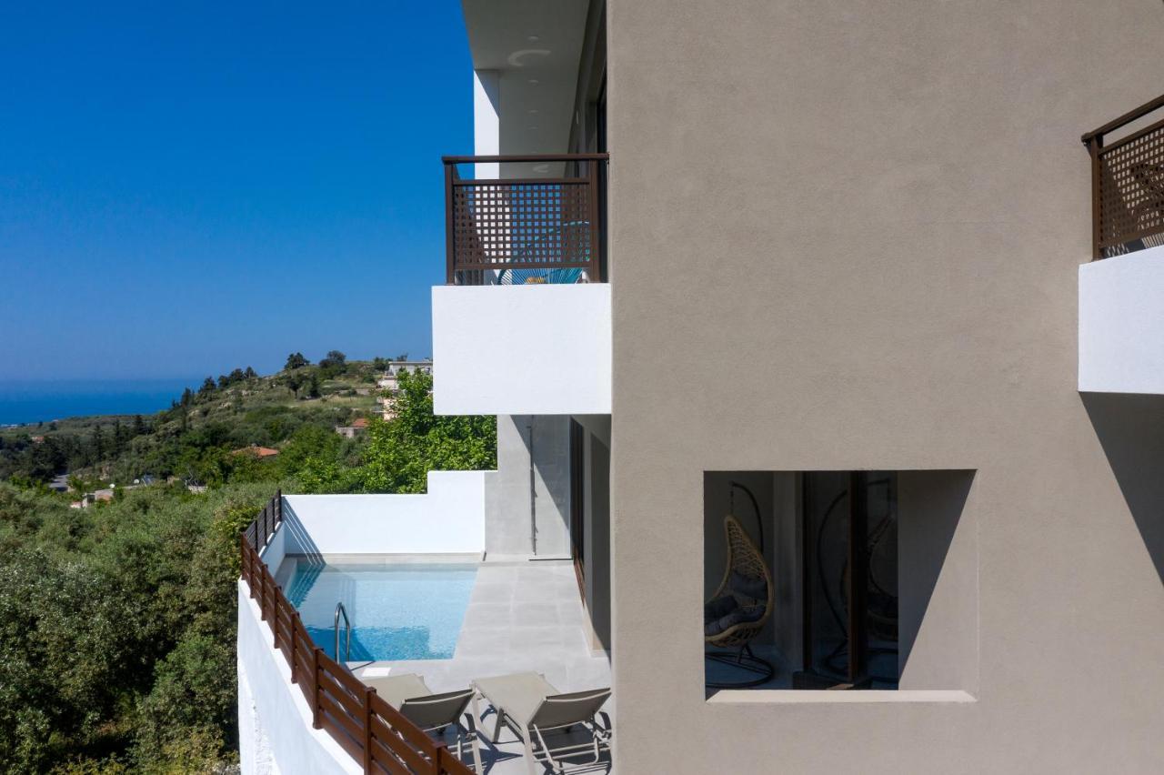 O-Cyanea Villa With Heated Pool Kournas Экстерьер фото